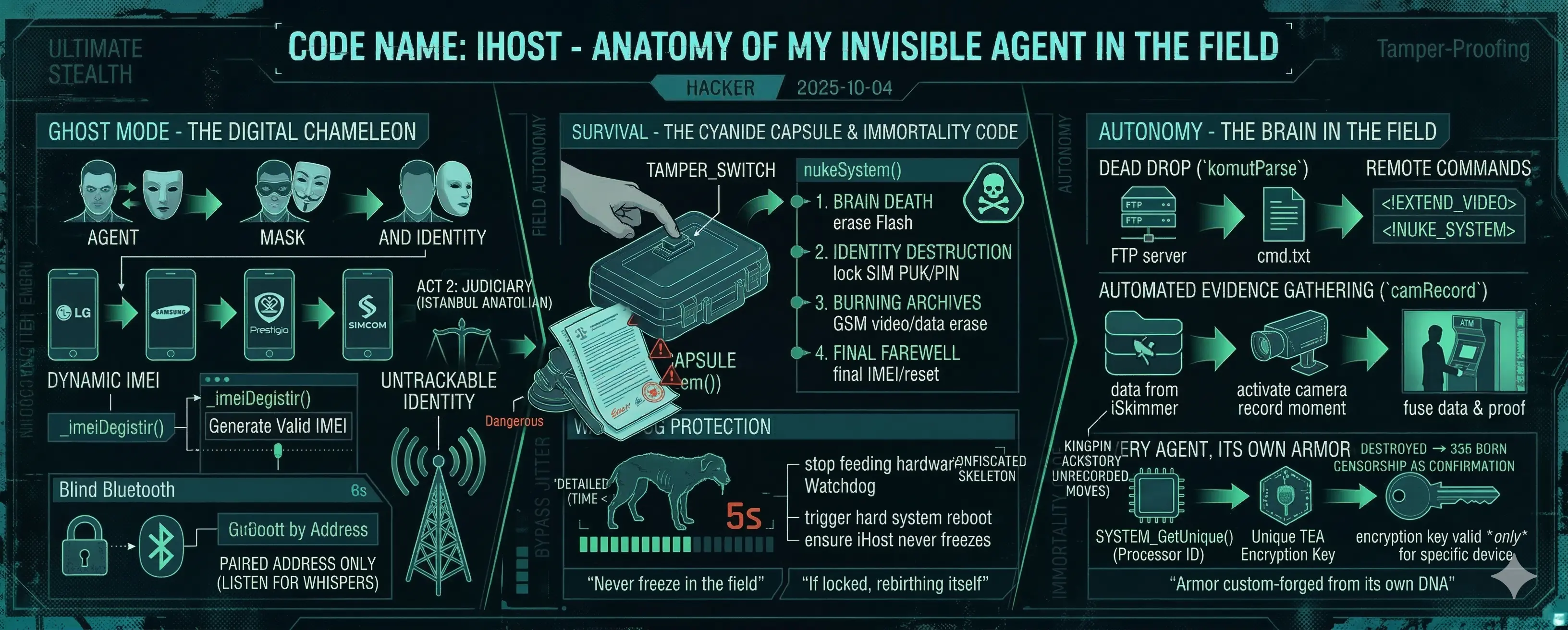 iHost: Anatomy of My Invisible Agent in the Field